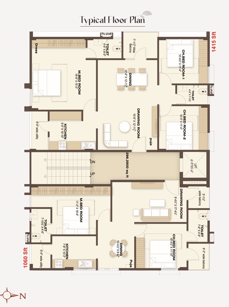 Yuva Residency - Floor Plan